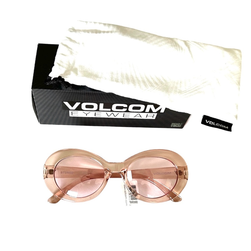 Volcom Sunglasses BRAND NEW W/ TAGS  IN ORIGINAL BOX  Light Peach / Beige